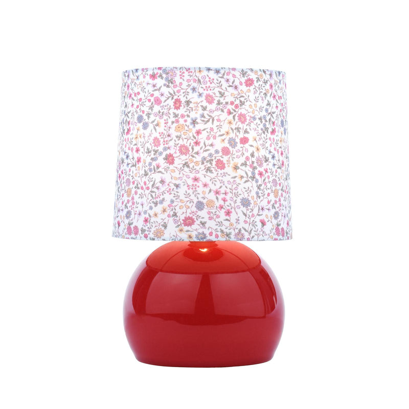 Laura Ashley Knowlton Table Lamp Pink Ceramic With Shade • LA3756617-Q