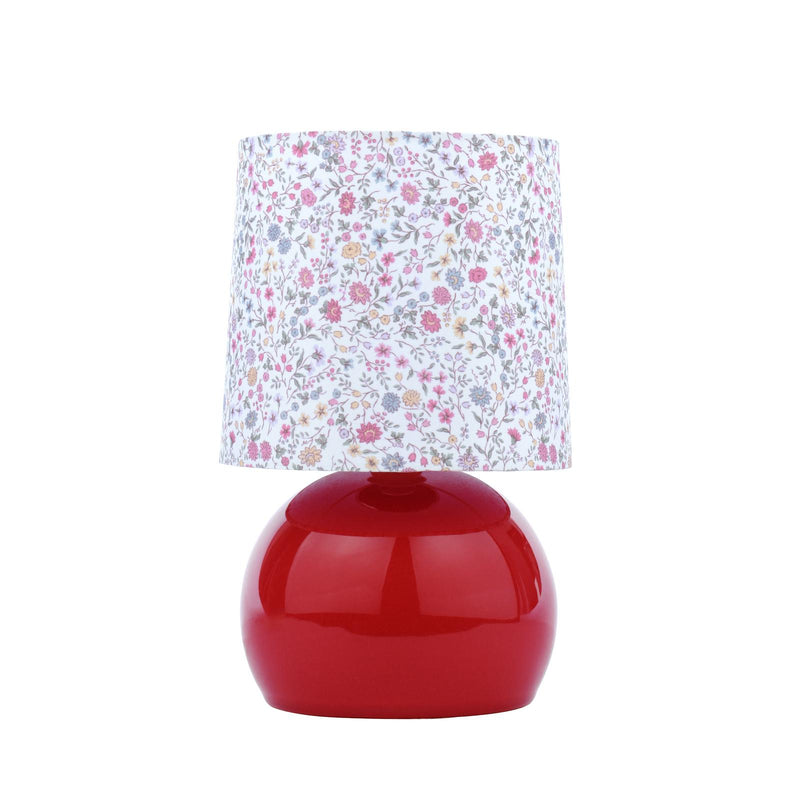 Laura Ashley Knowlton Table Lamp Pink Ceramic With Shade • LA3756617-Q
