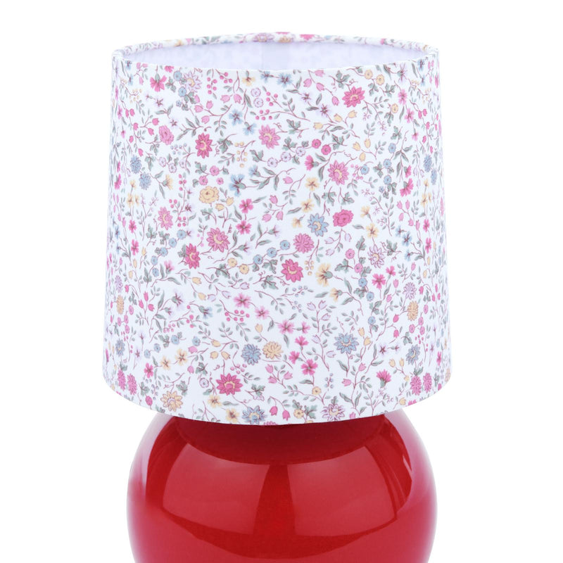 Laura Ashley Knowlton Table Lamp Pink Ceramic With Shade • LA3756617-Q