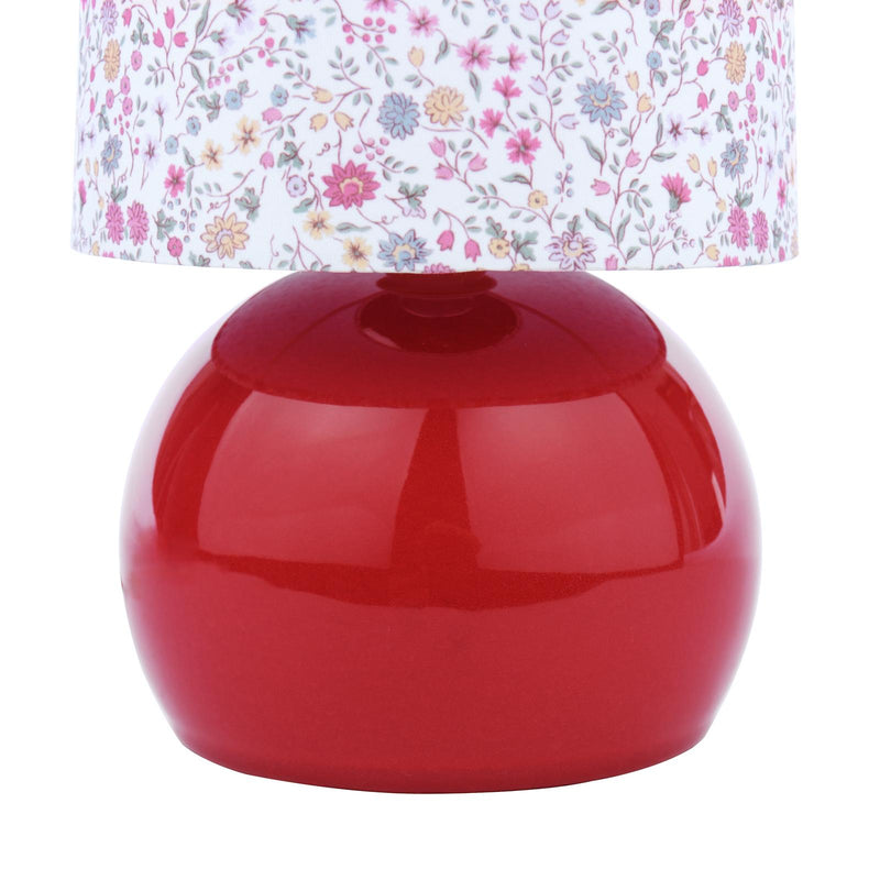 Laura Ashley Knowlton Table Lamp Pink Ceramic With Shade • LA3756617-Q