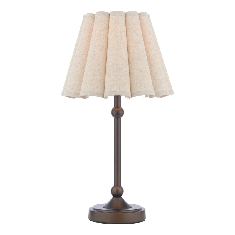 Laura Ashley Holwell Table Lamp Antique Bronze With Shade • LA3756644-Q