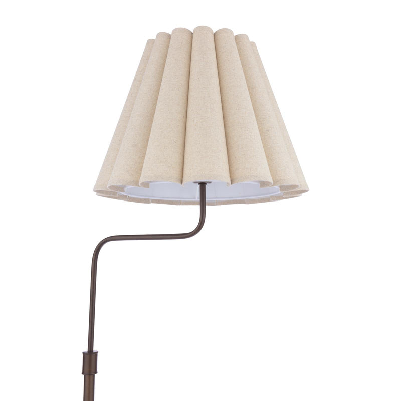 Laura Ashley Holwell Floor Lamp Antique Bronze With Shade • LA3756645-Q