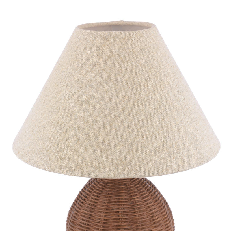 Laura Ashley Fernhill Table Lamp Antique Brown With Shade • LA3756662-Q