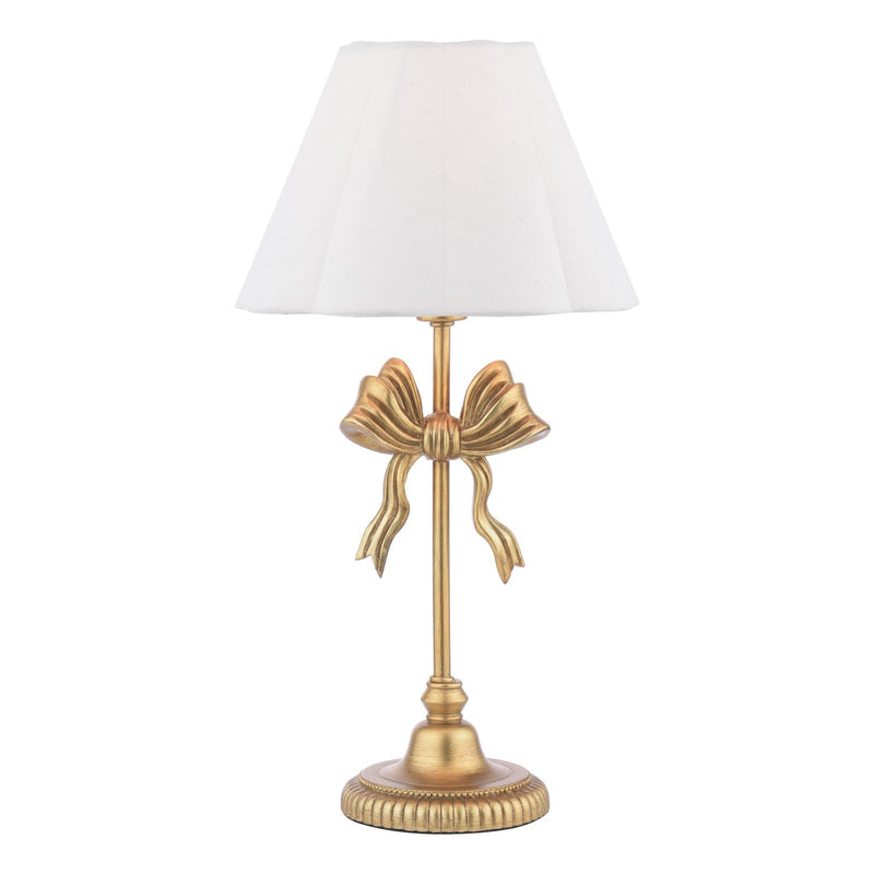 Laura Ashley Larkfield Table Lamp Antique Gold With Shade • LA3756669-Q