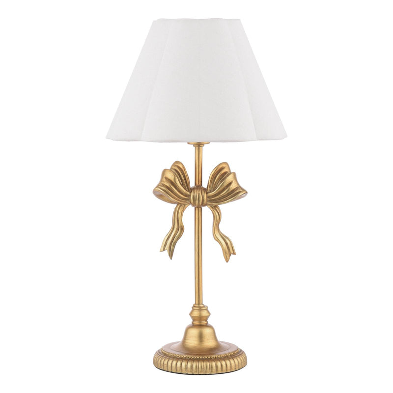 Laura Ashley Larkfield Table Lamp Antique Gold With Shade • LA3756669-Q