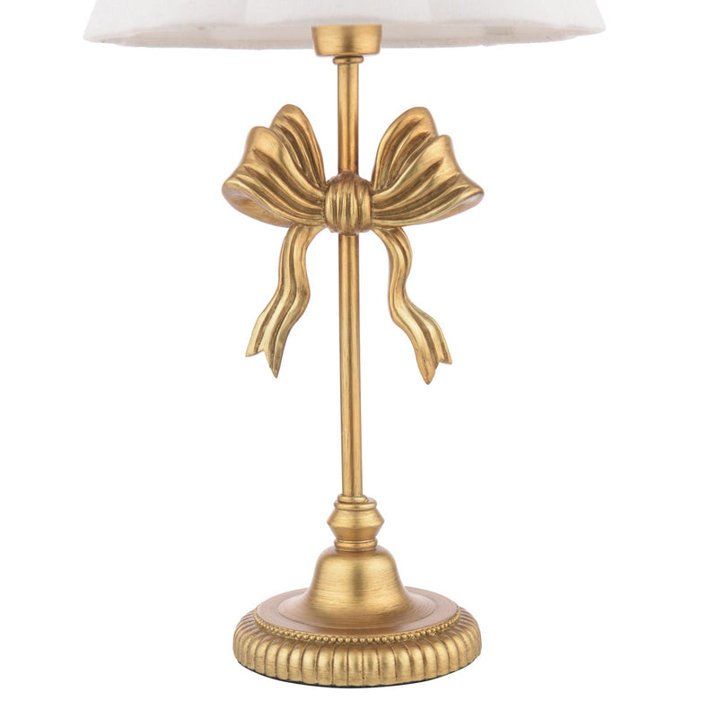 Laura Ashley Larkfield Table Lamp Antique Gold With Shade • LA3756669-Q