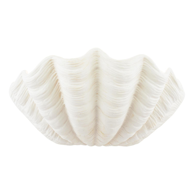 Laura Ashley Shell Wall Washer White Ceramic • LA3756703-Q