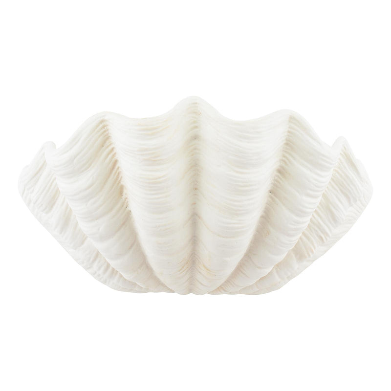 Laura Ashley Shell Wall Washer White Ceramic • LA3756703-Q