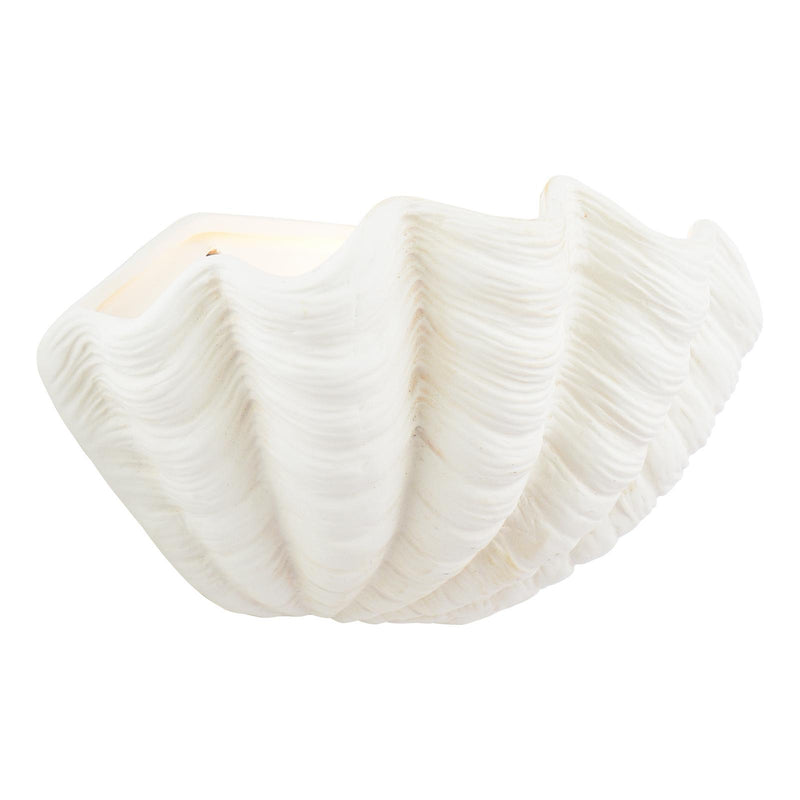 Laura Ashley Shell Wall Washer White Ceramic • LA3756703-Q