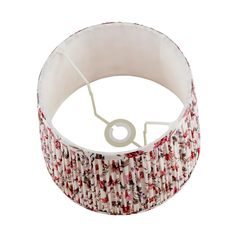 Laura Ashley Lingmell Trail Cream Cotton Tapered Drum Shade 30cm/12 inch • LA3756740-Q