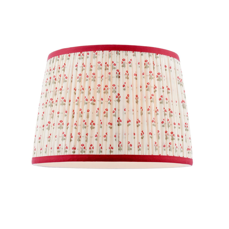 Laura Ashley Harthill Daisies Cream Cotton Tapered Drum Shade 30cm/12 inch • LA3756742-Q