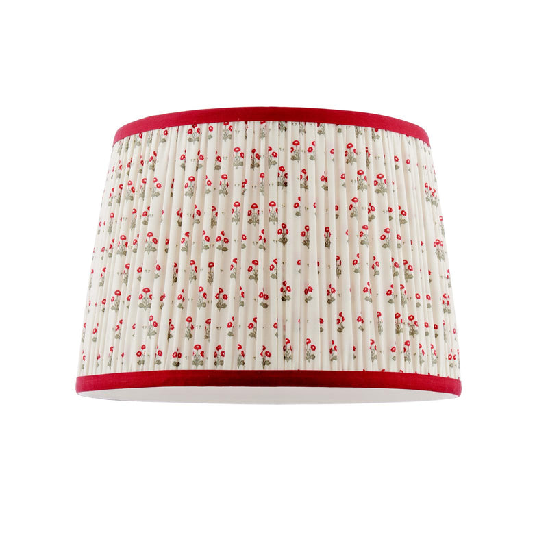 Laura Ashley Harthill Daisies Cream Cotton Tapered Drum Shade 30cm/12 inch • LA3756742-Q