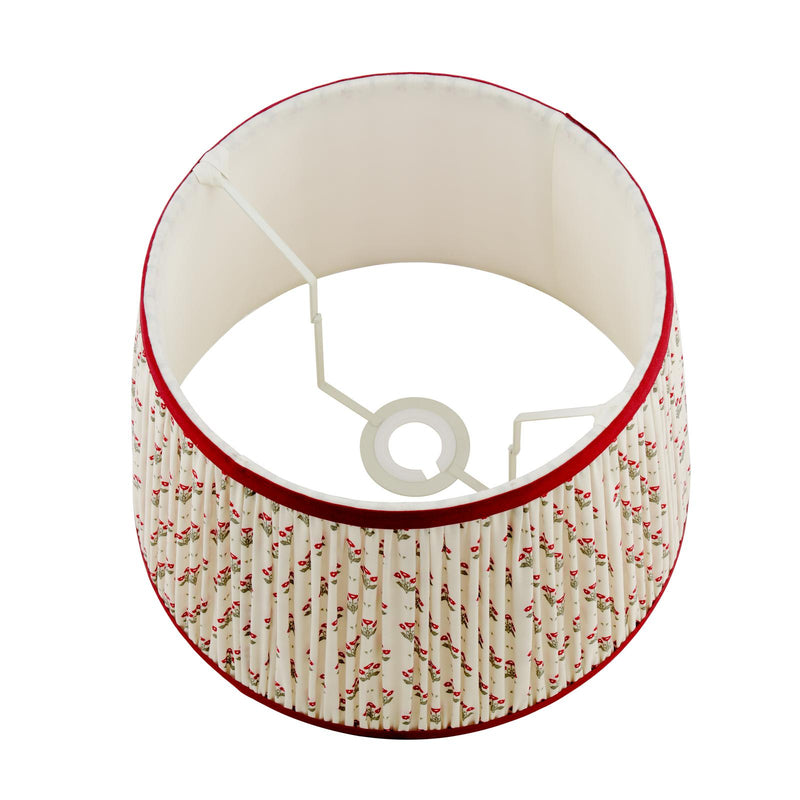 Laura Ashley Harthill Daisies Cream Cotton Tapered Drum Shade 30cm/12 inch • LA3756742-Q