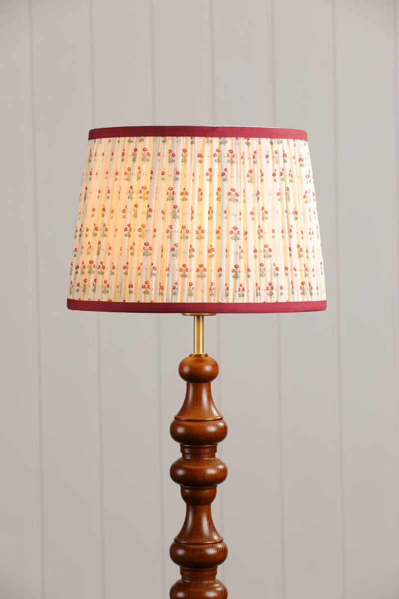Laura Ashley Harthill Daisies Cream Cotton Tapered Drum Shade 30cm/12 inch • LA3756742-Q
