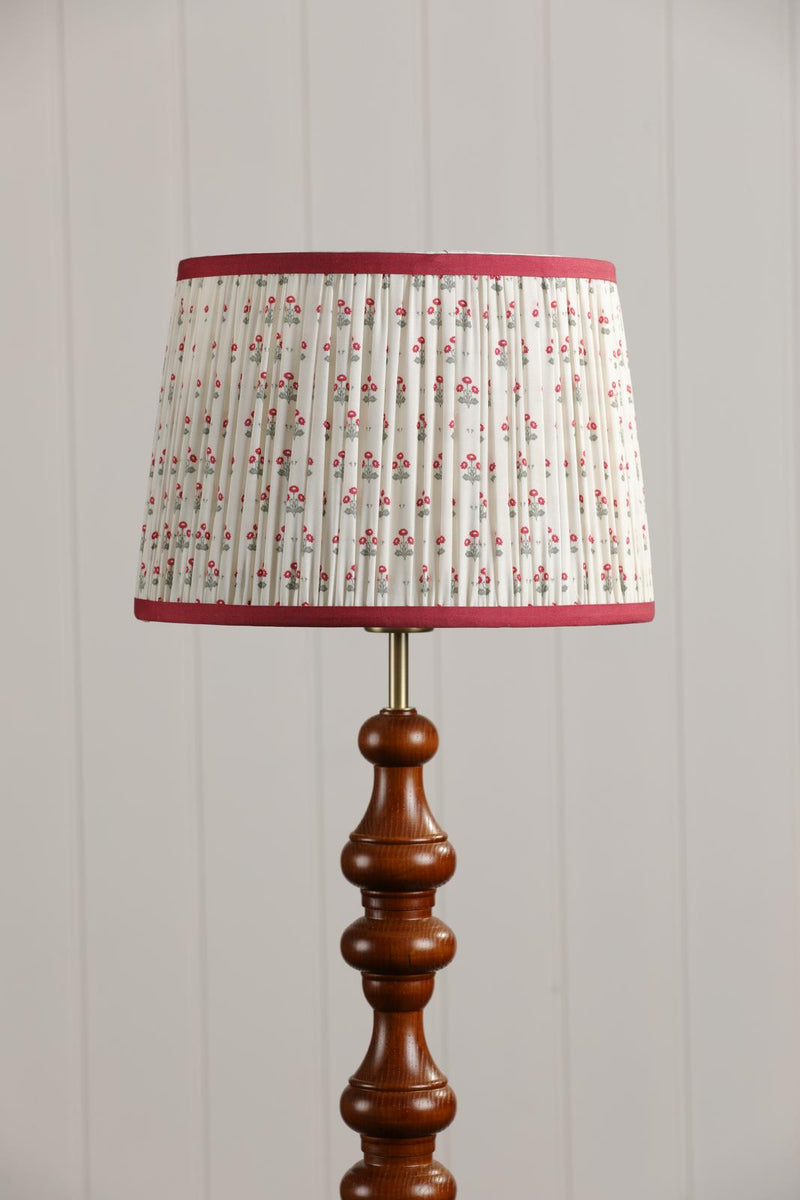 Laura Ashley Harthill Daisies Cream Cotton Tapered Drum Shade 30cm/12 inch • LA3756742-Q