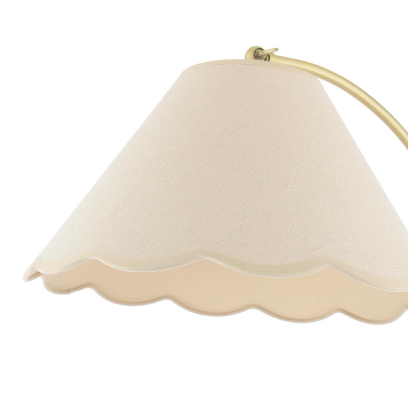 Laura Ashley Cordwell Floor Lamp Matt Antique Brass With Shade • LA3756743-Q