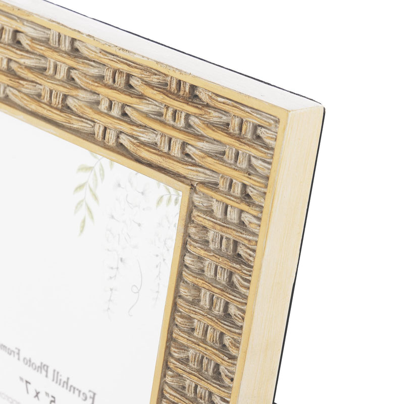 Laura Ashley Fernhill Photo Frame Matt Taupe 5" x 7" • LA3756757-Q