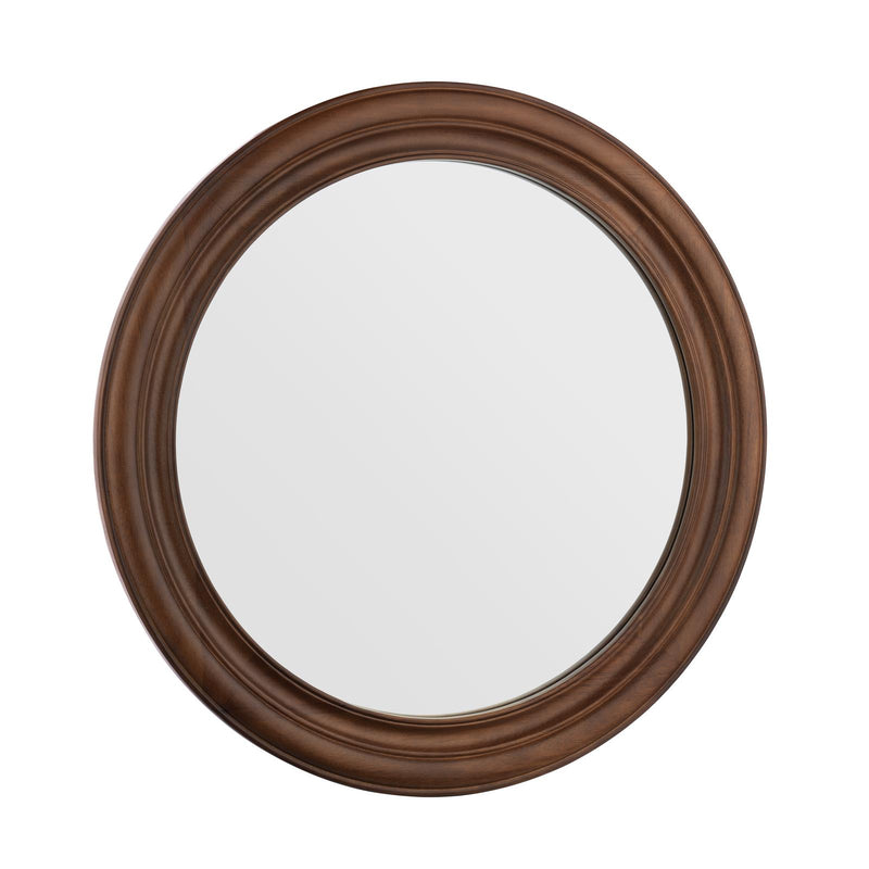 Laura Ashley Tate Mirror Dark Wood 60cm • LA3756769-Q