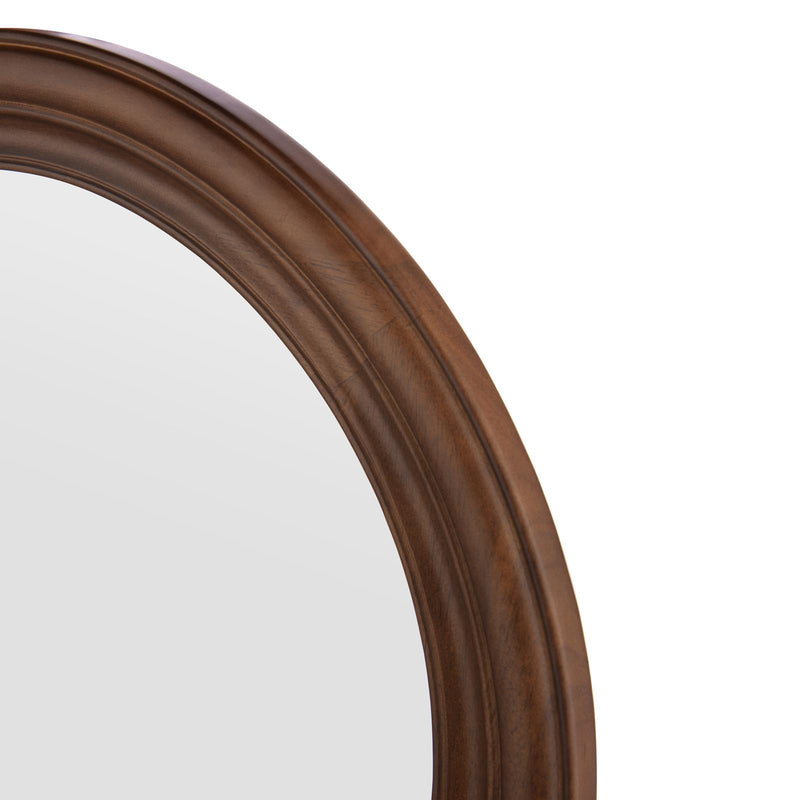 Laura Ashley Tate Mirror Dark Wood 60cm • LA3756769-Q