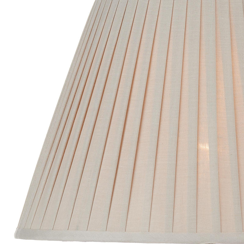 Dar Lighting Layer Large Table Lamp Cream With Shade • LAY4233-X