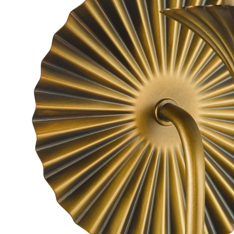 Dar Lighting Lydian Wall Light Antique Bronze Bracket Only • LYD0763