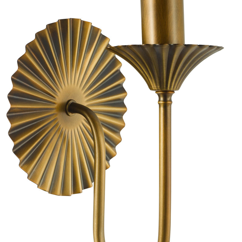Dar Lighting Lydian Wall Light Antique Bronze Bracket Only • LYD0763