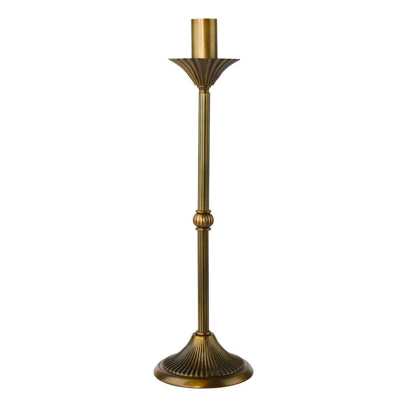 Dar Lighting Lydian Table Lamp Antique Bronze Base Only • LYD4263