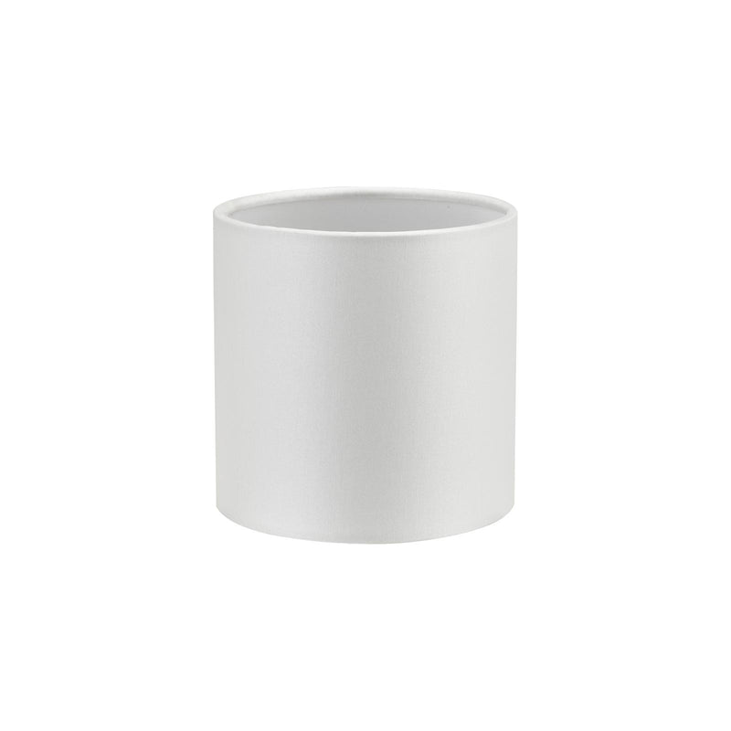 Dar Lighting Lyris Ivory Cotton Drum Shade 12cm 12cm • LYR2615