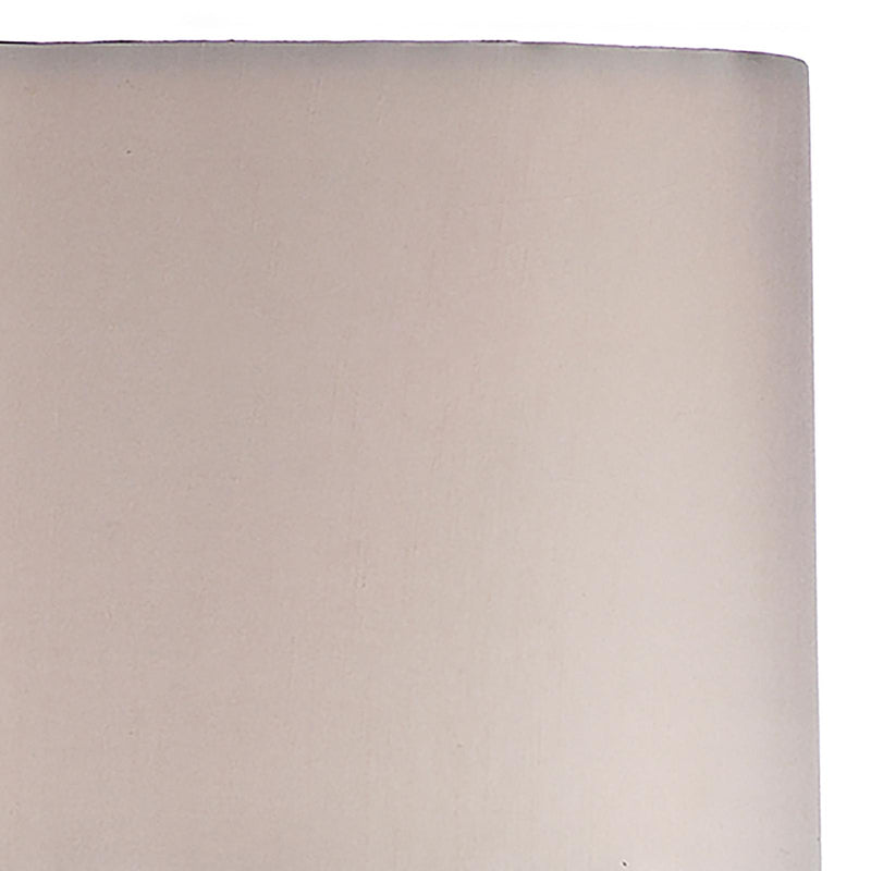 Dar Lighting Madrid Floor Lamp Satin Chrome With Shade • MAD4946