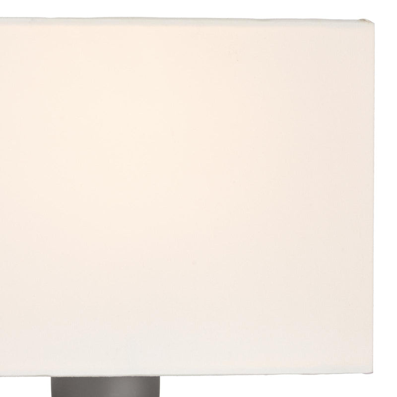 Dar Lighting Modena Wall Light Brushed Bronze With Shade LED • MOD7163L-S1123
