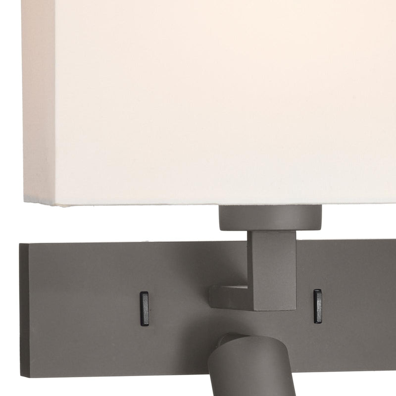 Dar Lighting Modena Wall Light With LED In Bronze (Bracket Only) • MOD7163L