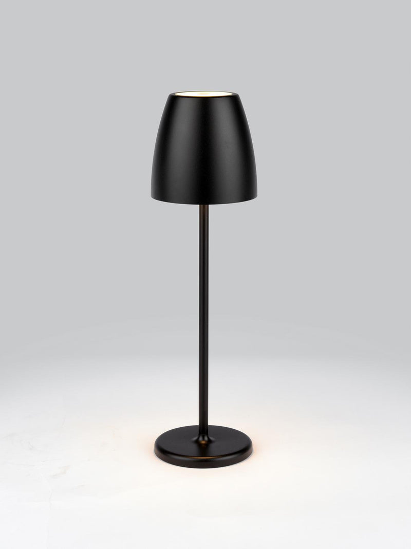 Dar Lighting Munich Rechargeable Outdoor Table Lamp IP54 • MUN4222