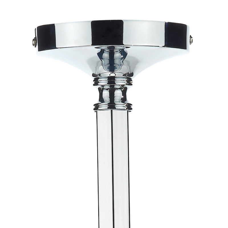 Dar Lighting Murray 5 Light Dual Mount Pendant Polished Chrome • MUR0550