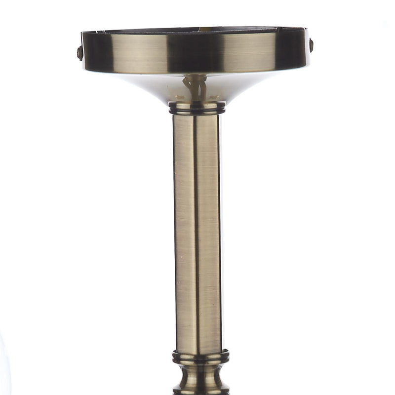 Dar Lighting Murray 8 Light Dual Mount Pendant Antique Brass • MUR0875