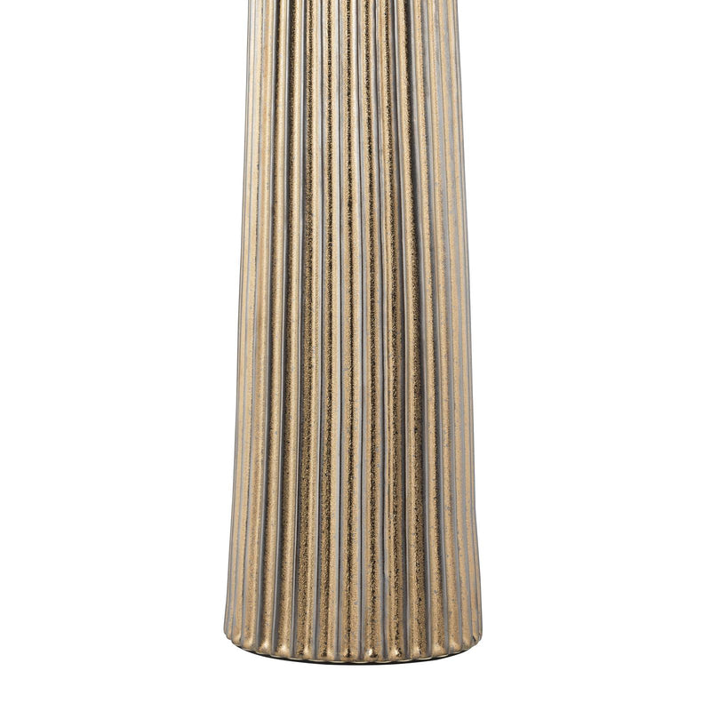 Dar Lighting Myla Ceramic Table Lamp Bronze Base Only • MYL4229