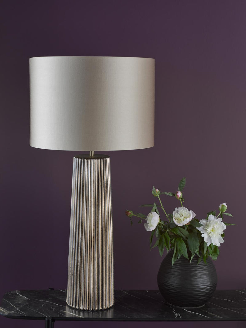 Dar Lighting Myla Ceramic Table Lamp Bronze Base Only • MYL4229