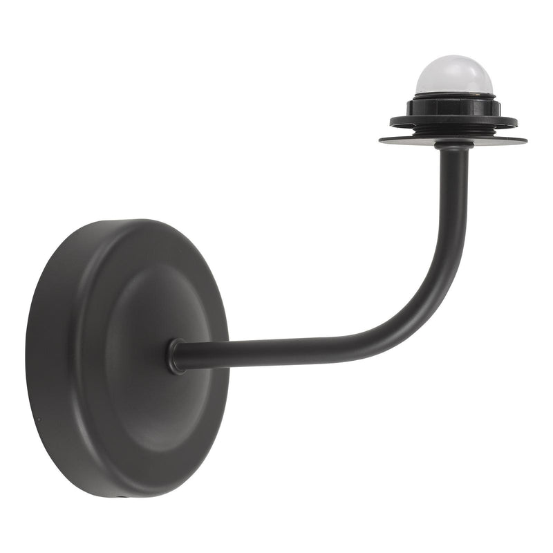Dar Lighting Navarro Rechargeable Wall Light Matt Black Bracket Only LED • NAV0722