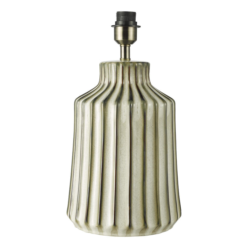 Dar Lighting Nedra Table Lamp Natural Base Only • NED4229