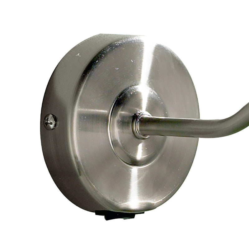 Dar Lighting Onedin Picture Light Satin Chrome • ONE6746