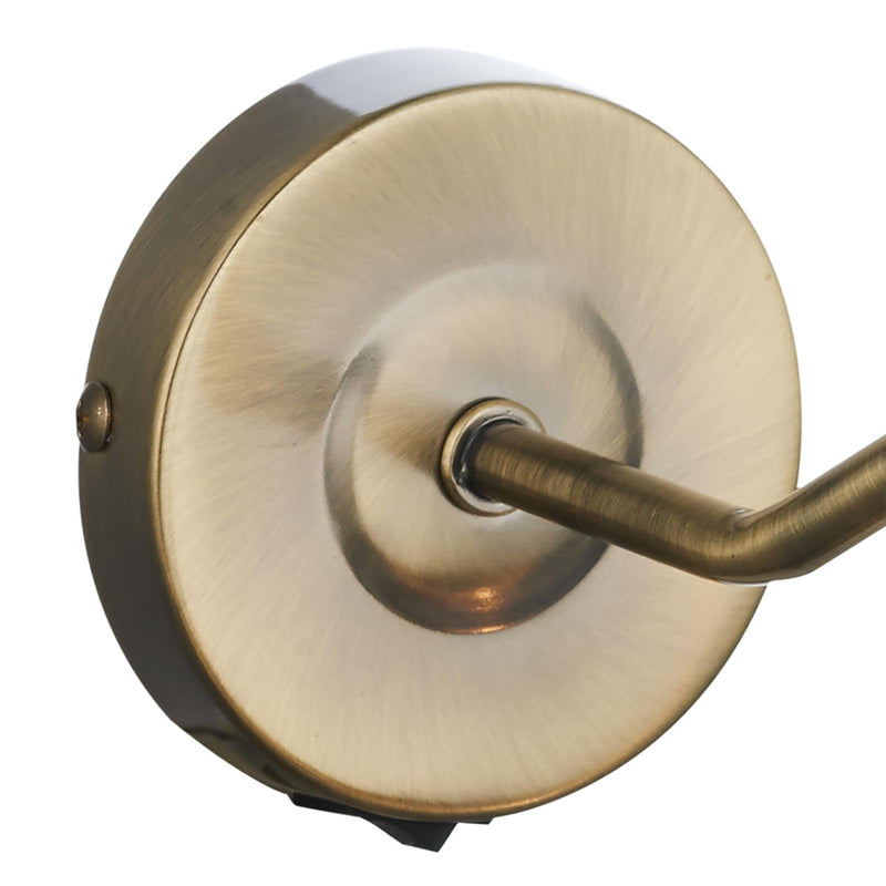 Dar Lighting Onedin Picture Lt Antique Brass • ONE6775
