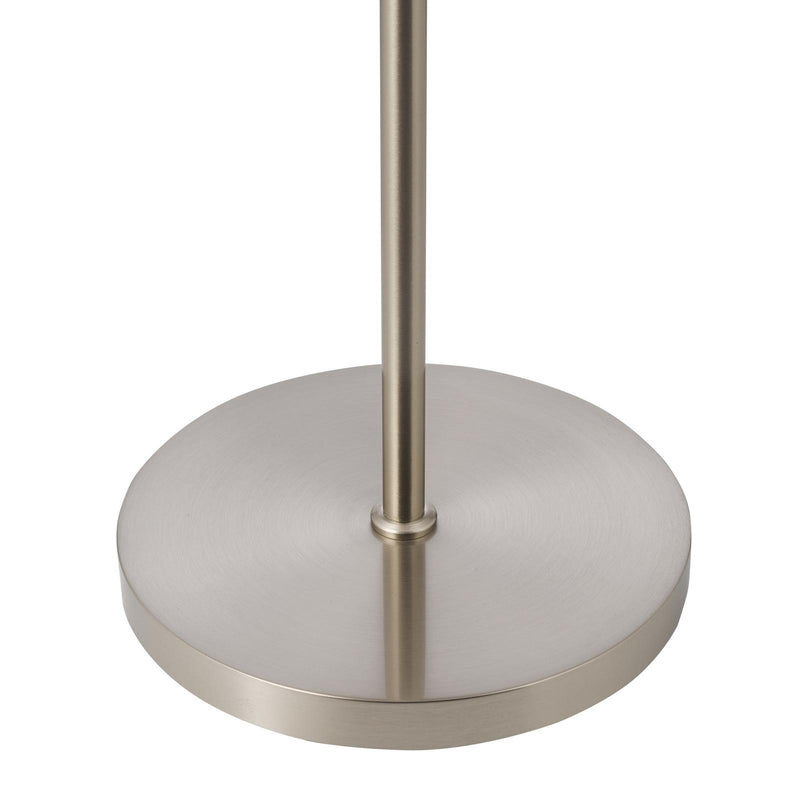 Dar Lighting Osbert Mother & Child Floor Lamp Satin Nickel LED • OSB4946