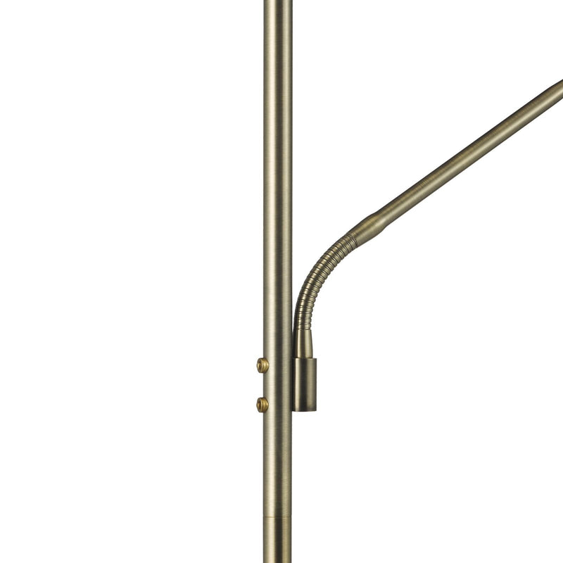 Dar Lighting Osbert Mother & Child Floor Lamp Satin Bronze LED • OSB4963