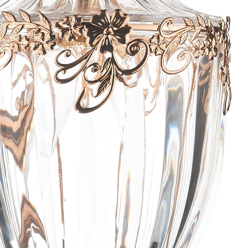 Dar Lighting Ottoman 1 Light Pendant French Gold • OTT0135