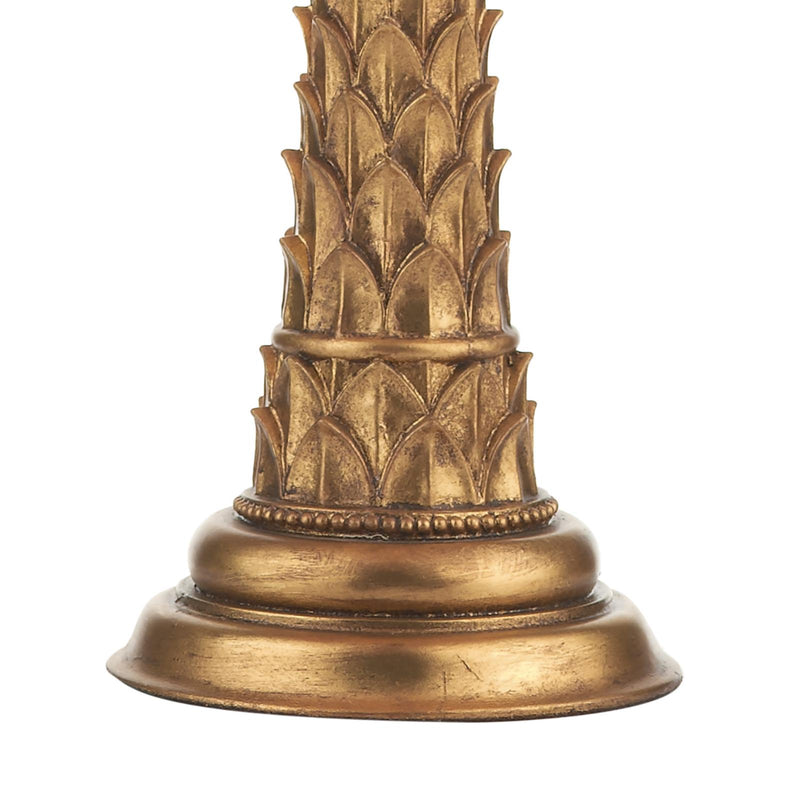 Dar Lighting Palm Table Lamp Gold Base Only • PAL4235-X