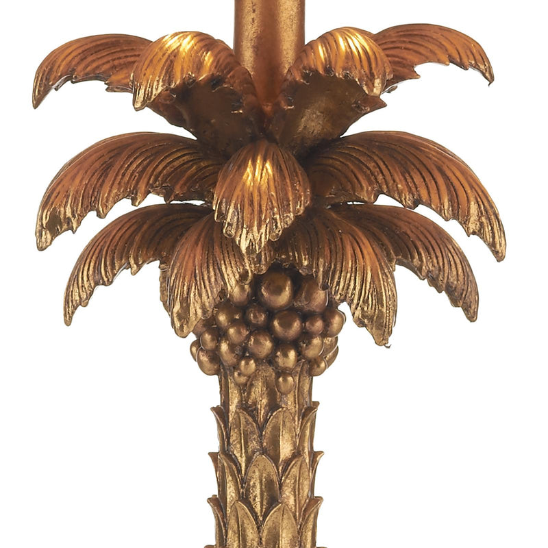 Dar Lighting Palm Table Lamp Gold Base Only • PAL4235-X