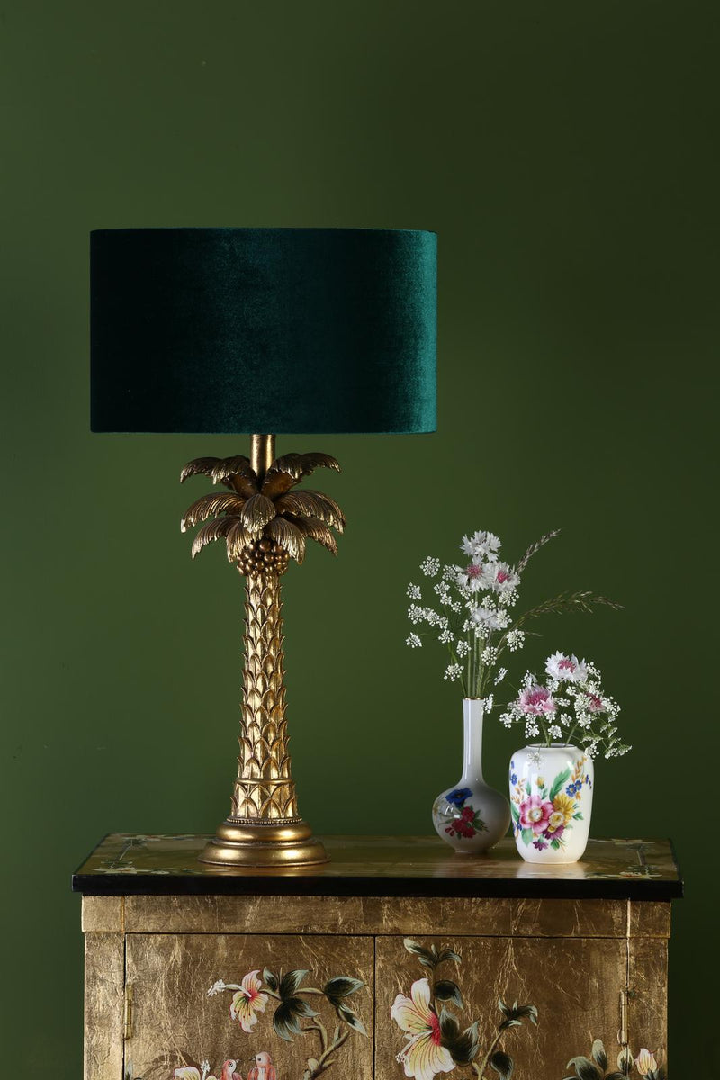 Dar Lighting Palm Table Lamp Gold Base Only • PAL4235-X