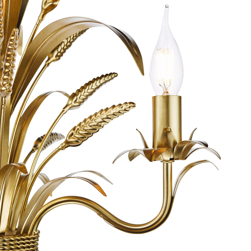 Dar Lighting Phaedra 3 Light Pendant Gold • PHA0335