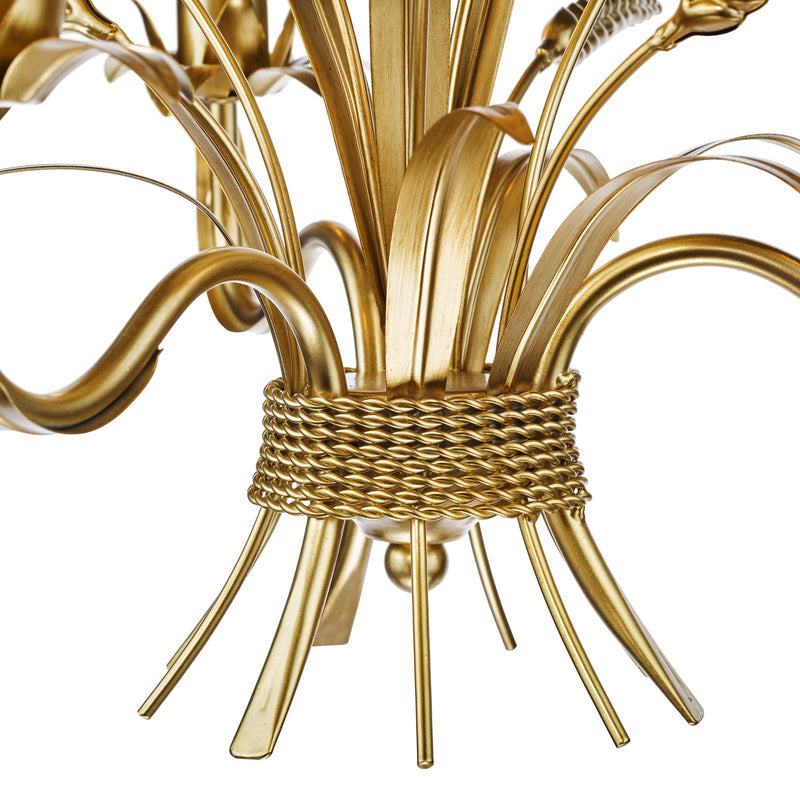 Dar Lighting Phaedra 3 Light Pendant Gold • PHA0335