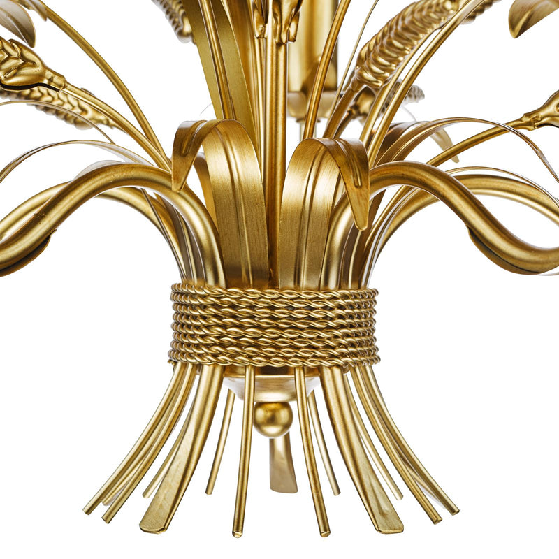 Dar Lighting Phaedra 5 Light Pendant Gold • PHA0535