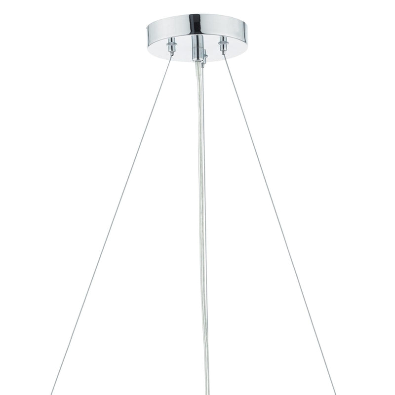Dar Lighting Phillipa 3 Light Pendant White Ceramic • PHI032
